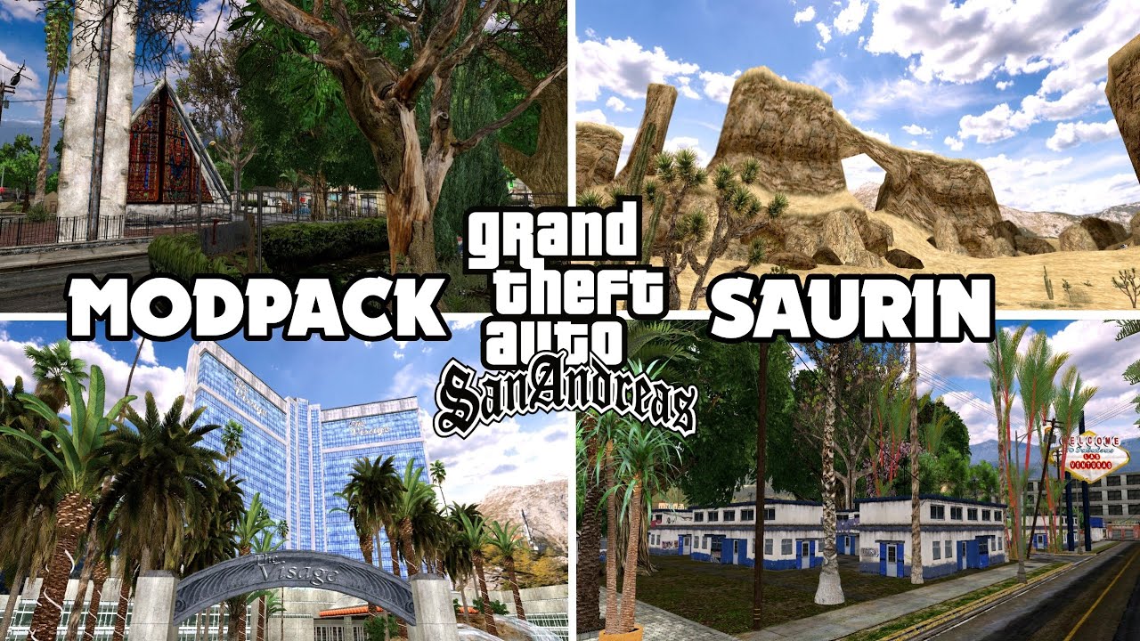 SHARE MODPACK SAURIN HQ - GTA SA ANDROID