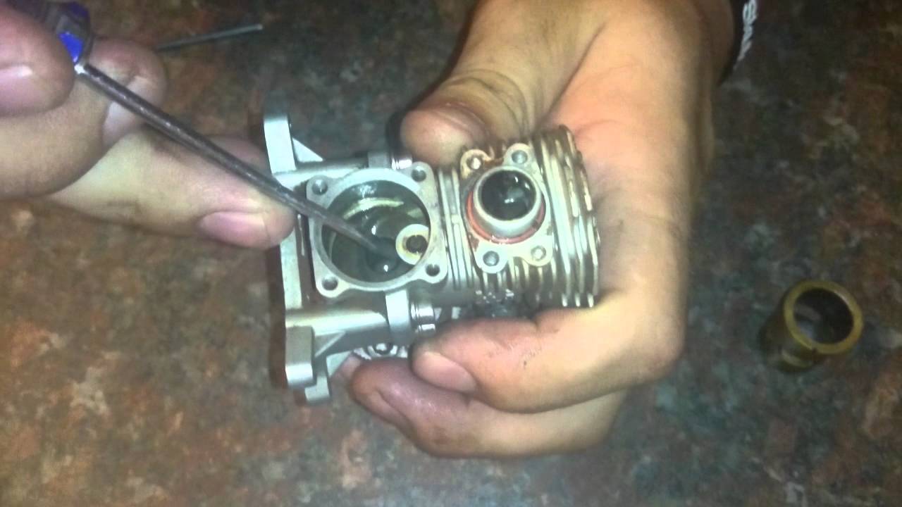 How to rebuild a nitro engine