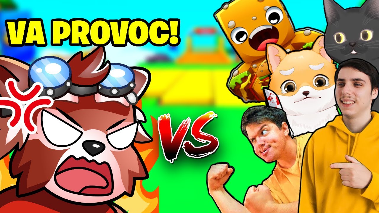 AM PROVOCAT 5 YOUTUBERI PE STUMBLE GUYS! 1 VS 5?