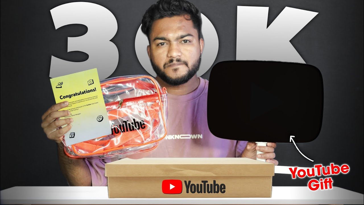 Thank You For 30k Subscribers! 🤪 YouTube ने भेजा Gift 🎁