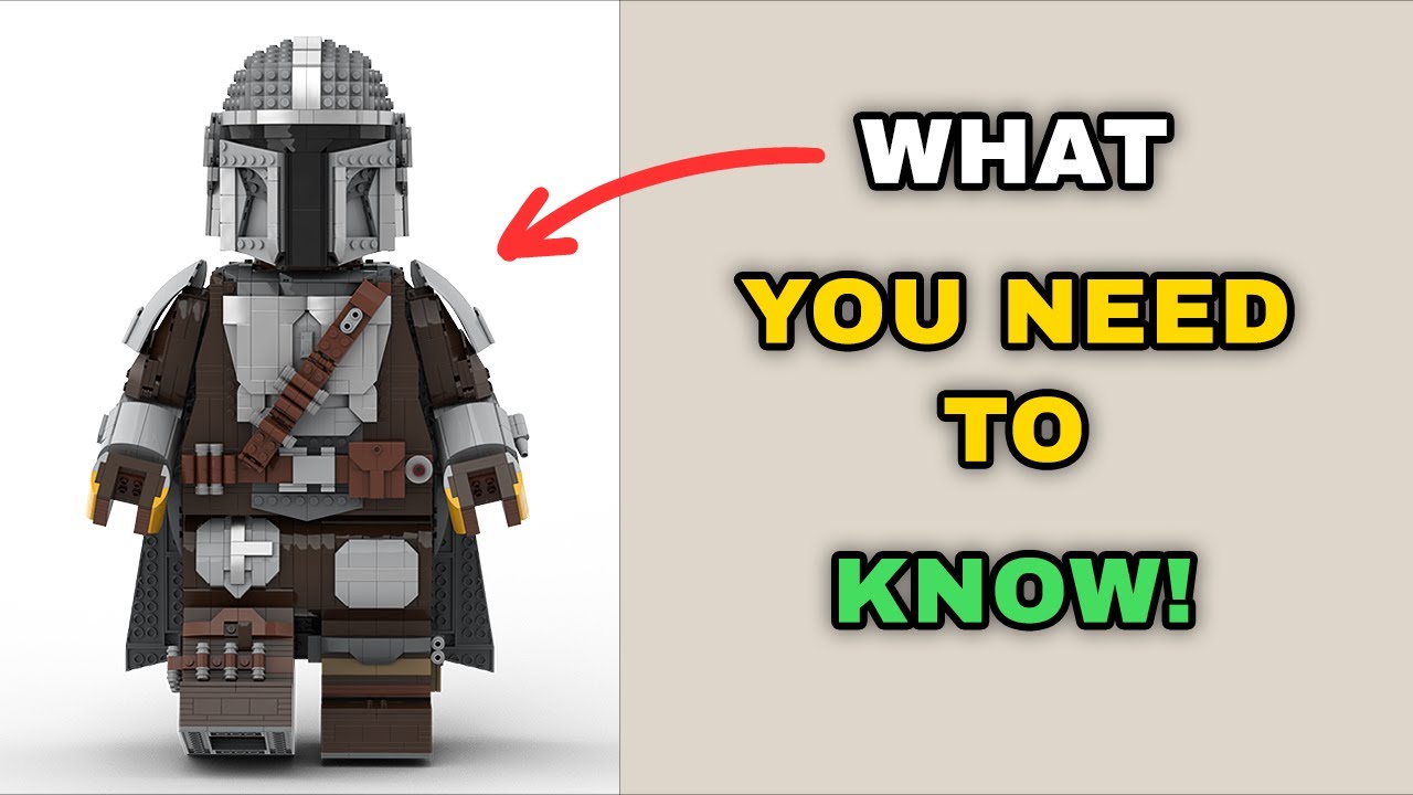 Building CUSTOM Lego models (MOCs) - What you need to know!