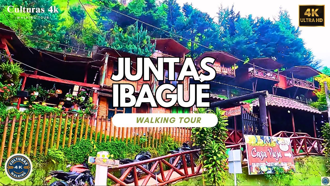 POV Walking Tour CAÑÓN DEL COMBEIMA/JUNTAS  [ IBAGUE/COLOMBIA ]  Culturas 4K