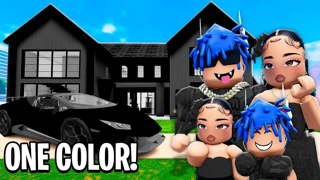 LIVING in ONE COLOR in BERRY AVENUE! (Movie)