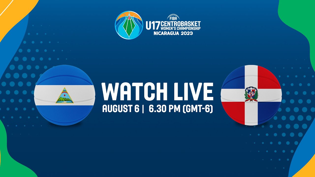 Nicaragua v Dominican Republic | Full Basketball Game | Centrobasket U17 Women's Championship 2023