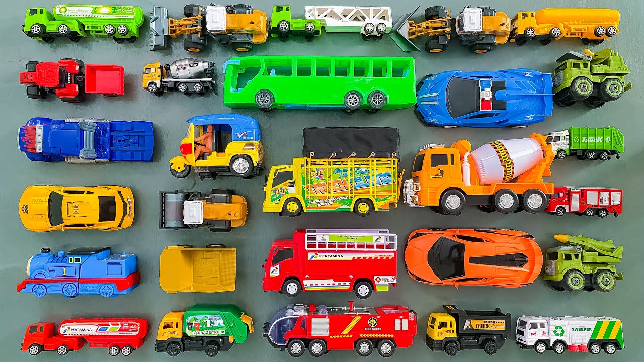 Box Full of Model Cars -Mazda Mx5, Koenigesgg Jesko, Lamborghini Scv12, Byd Yang Wang U8, Toyota Car