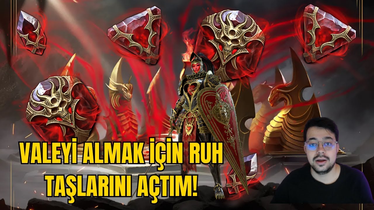 VALE İ&Ccedil;İN RUH TAŞI A&Ccedil;ILIMI! | Raid: Shadow Legends T&uuml;rk&ccedil;e