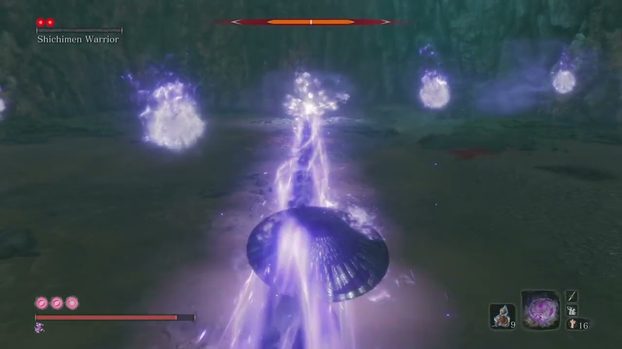 Sekiro Final Shichimen Warrior ,how to beat him in 90 seconds/ cheese