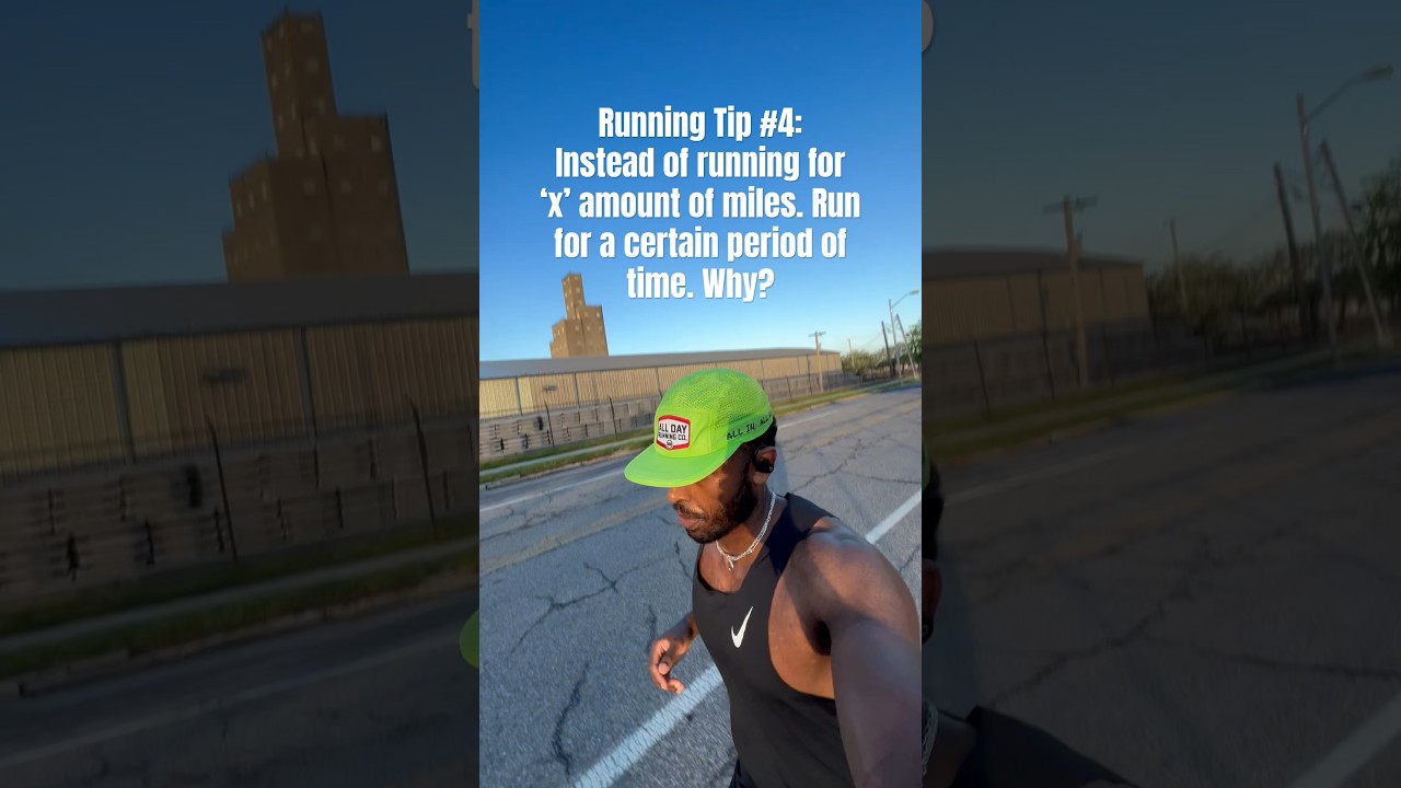 From distance to time: slow down (easy pace), be present, and enjoy your #run #runningtips #runner