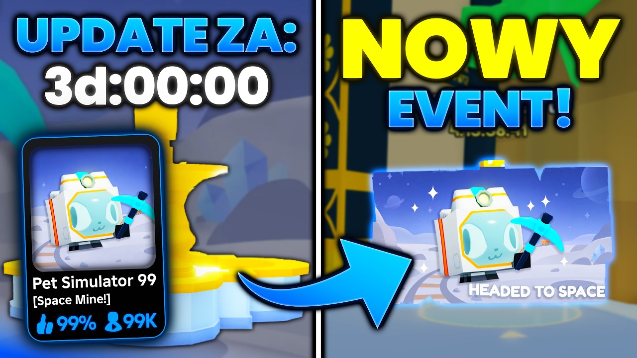 PIERWSZE INFORMACJE O NOWYM SPACE EVENCIE! (ZNOWU COMBINE MASZYNA)🌠 | Ps 99