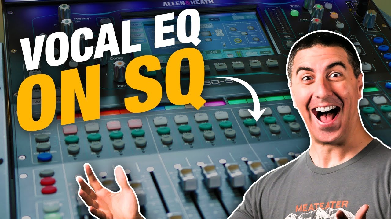 Vocal EQ on Allen and Heath SQ5
