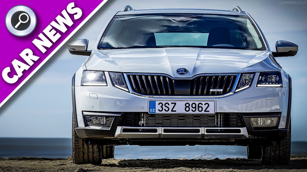 Skoda OCTAVIA SCOUT - WALKAROUND Exterior + Interior DESIGN [GOMMEBLOG]