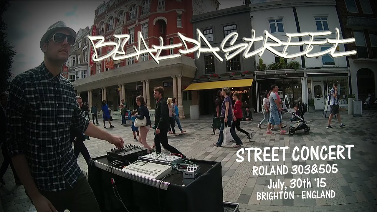 Old School Acid House Street Concert | Roland TR505 TB303