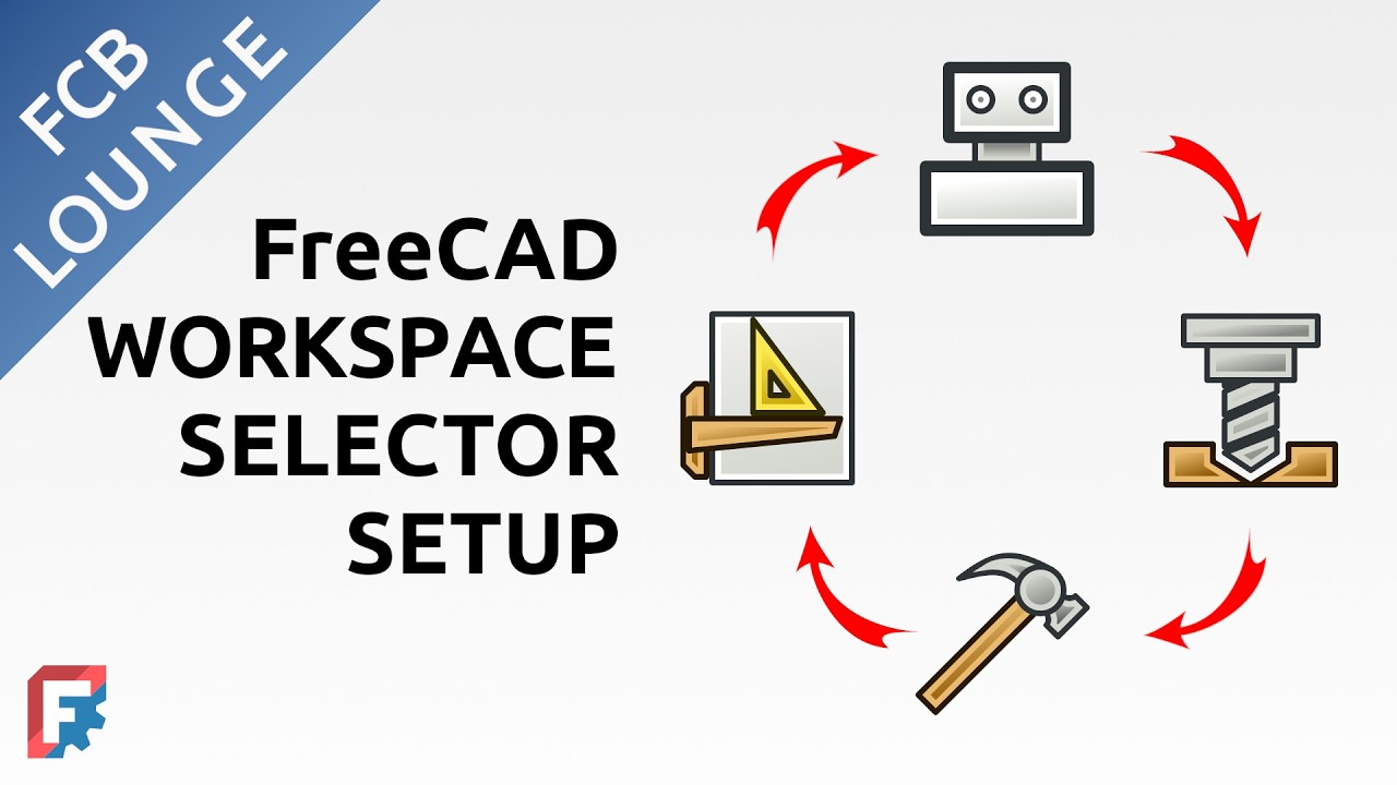 FreeCAD Workbench Selector Setup