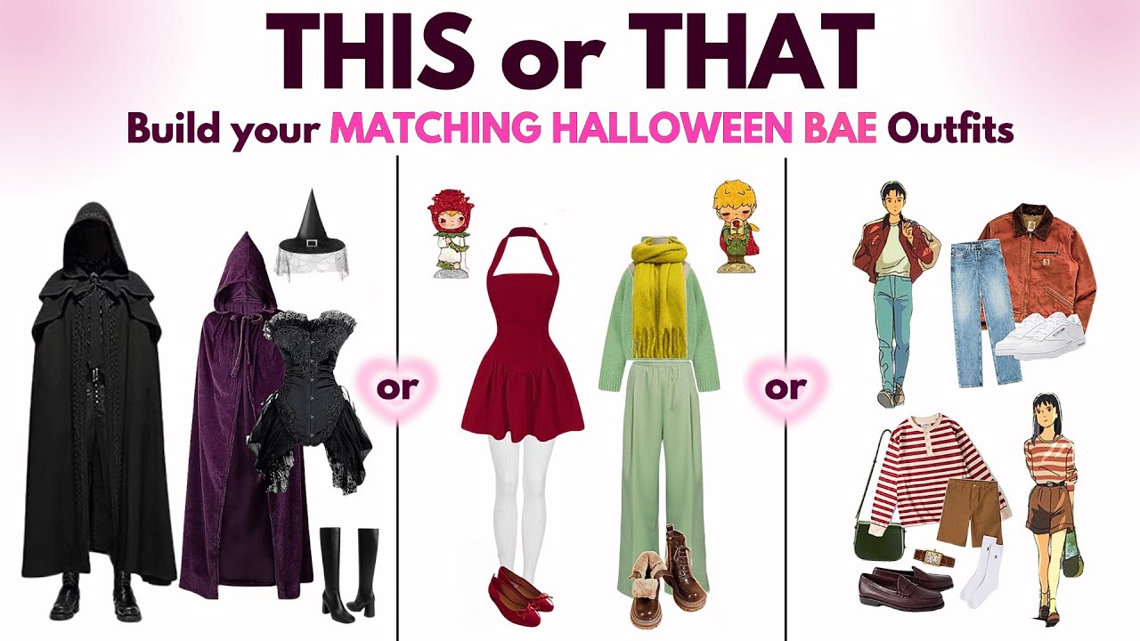 👫 Matching Halloween Costumes with Bae 🎃 | This or That