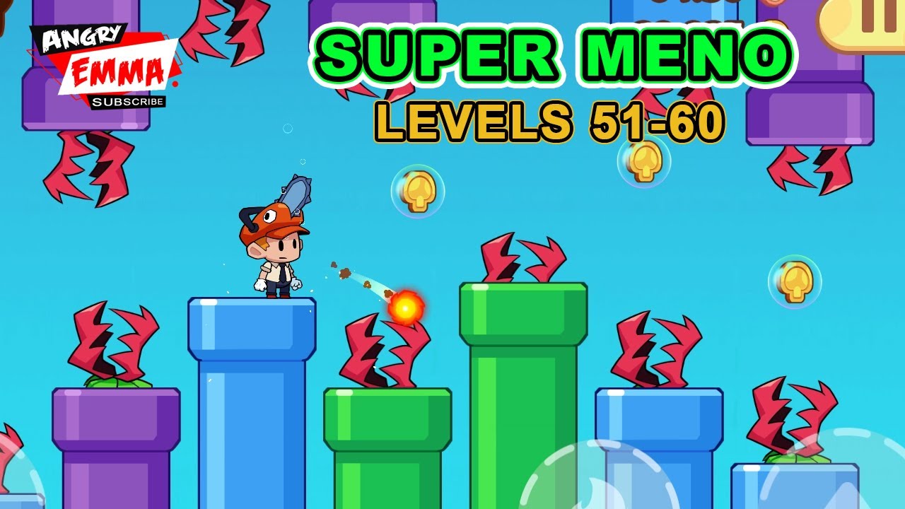 Super Meno - Levels 51-60 (Android Gameplay)