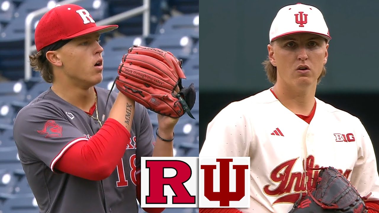 Rutgers vs Indiana College Baseball Highlights Full Game 2025