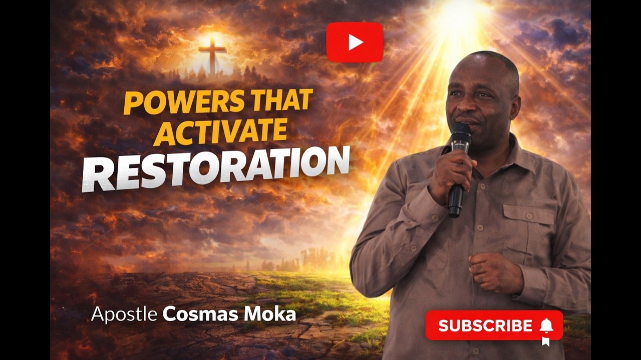 POWERS THAT ACTIVATE RESTORATION.{By.Apostle.Cosmas Moka.}
