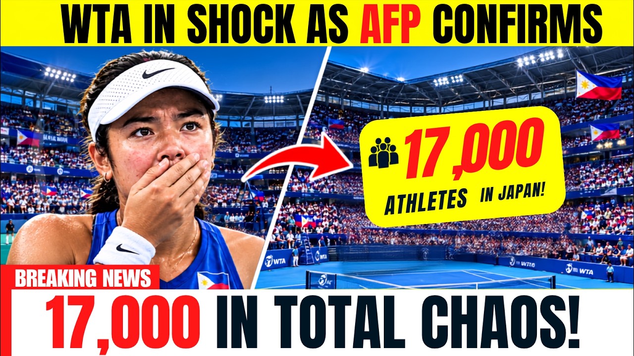 WTA In SHOCK As AFP CONFIRMS Alex Eala Leads 17,000 Athletes In Japan!