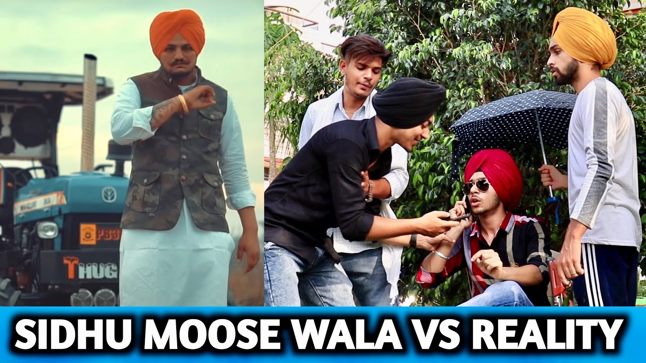 PUNJABI SONG VS REALITY 2023 - SIDHUMOOSE WALA, KARAN AUJLA, TARSEM JASSAR - BEINGSARDAR