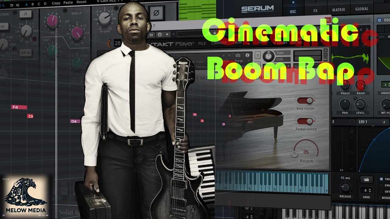 Making Cinematic Boom Bap for my Mixing Tutorial
