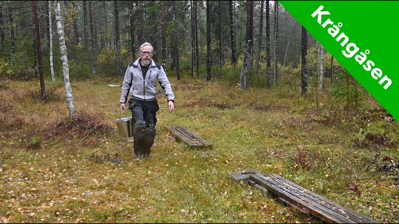 Krångåsen #33 -  Molding of the cabin's plinths