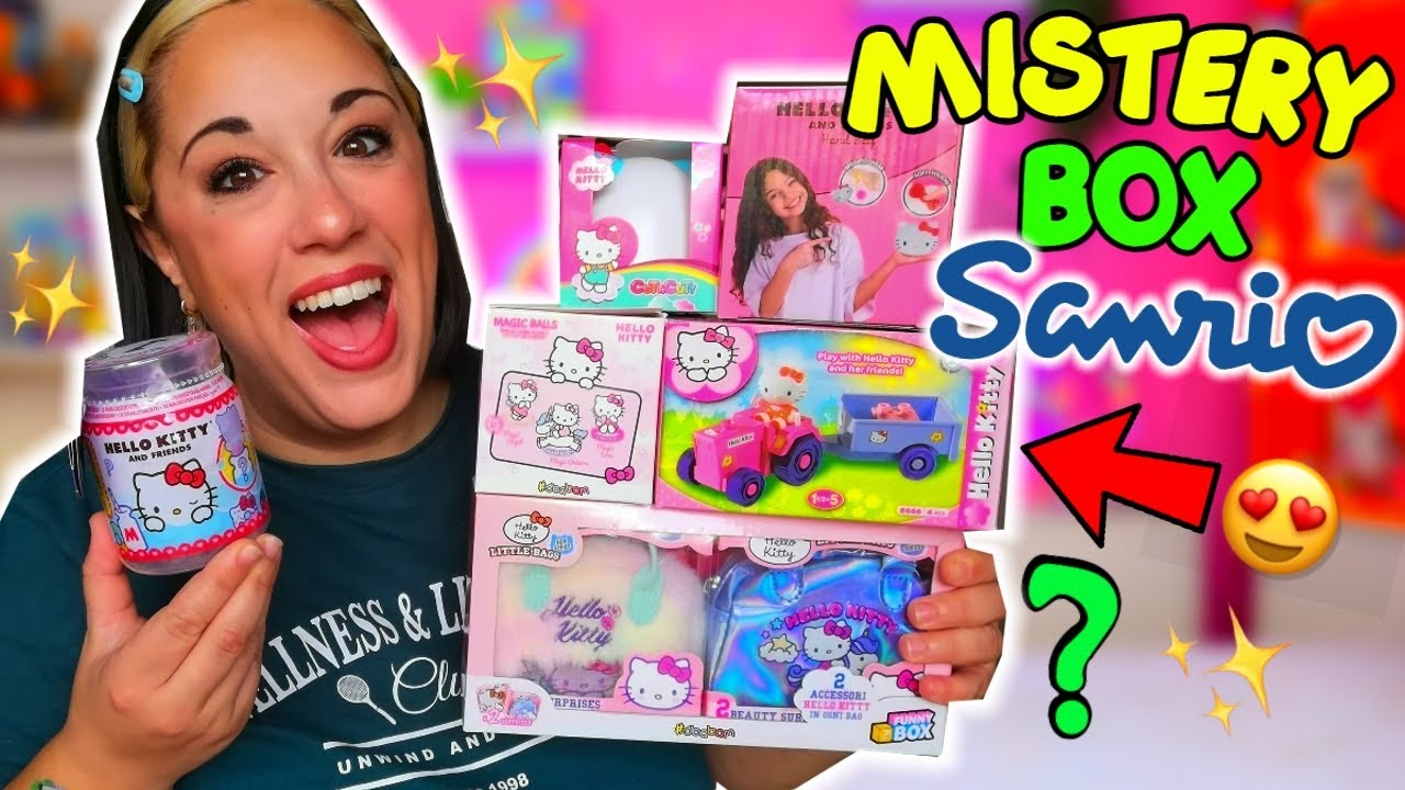 Apro MISTERY BOX  SANRIO HELLO KITTY dell'EDICOLA!