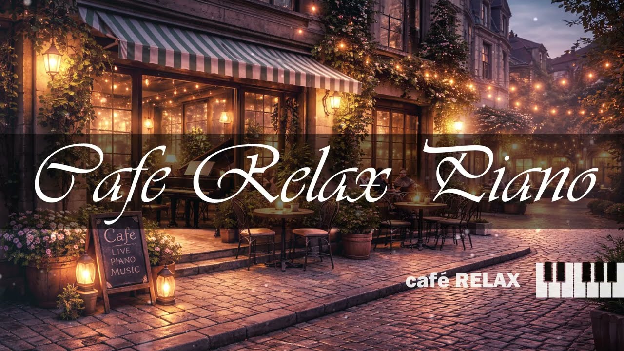 Cozy Piano Music for Cafés. Relaxing Background Piano for Work & Study