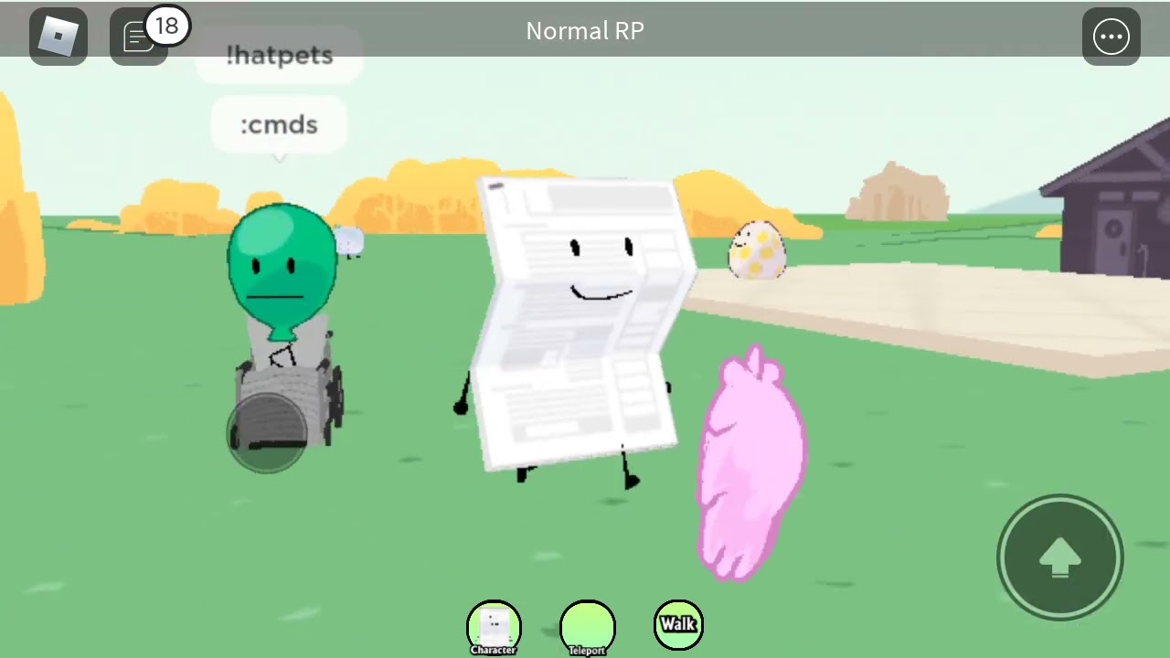 BFDI: World Of Goiky (BFB RP) Gameplay
