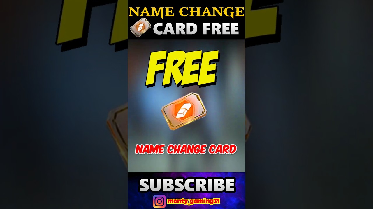 Name change card kaise milega ff #shorts #freefire #viral #ff