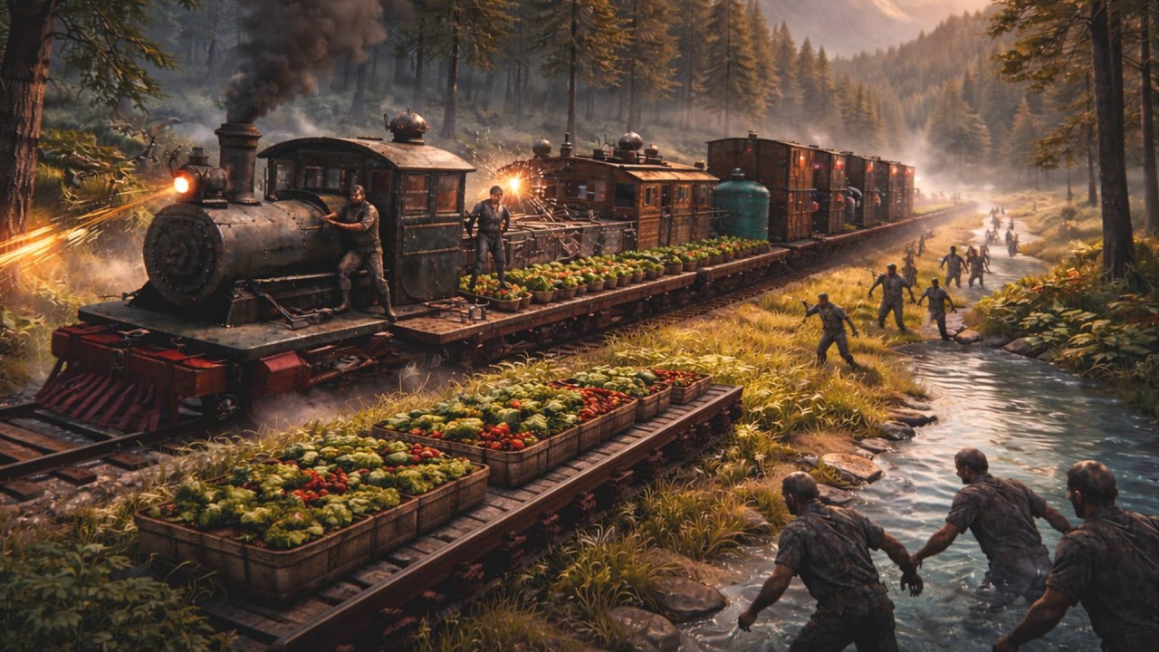 Tren İnşa Edip Zombilere Karşı Savunuyoruz - On The Train - İlk İzlenim