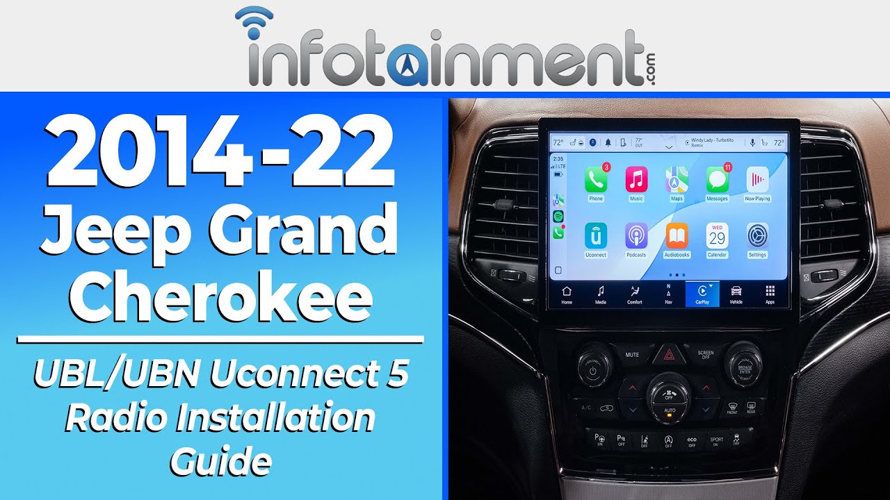 2014-2022 Jeep Grand Cherokee - 8.4