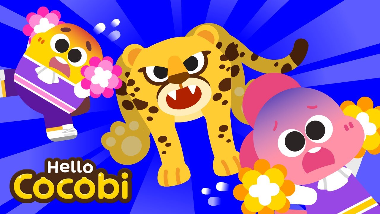 Who is the Fastest Animal? | Animal Sports Day Song | Nursery Rhymes for Kids | Hello Cocobi