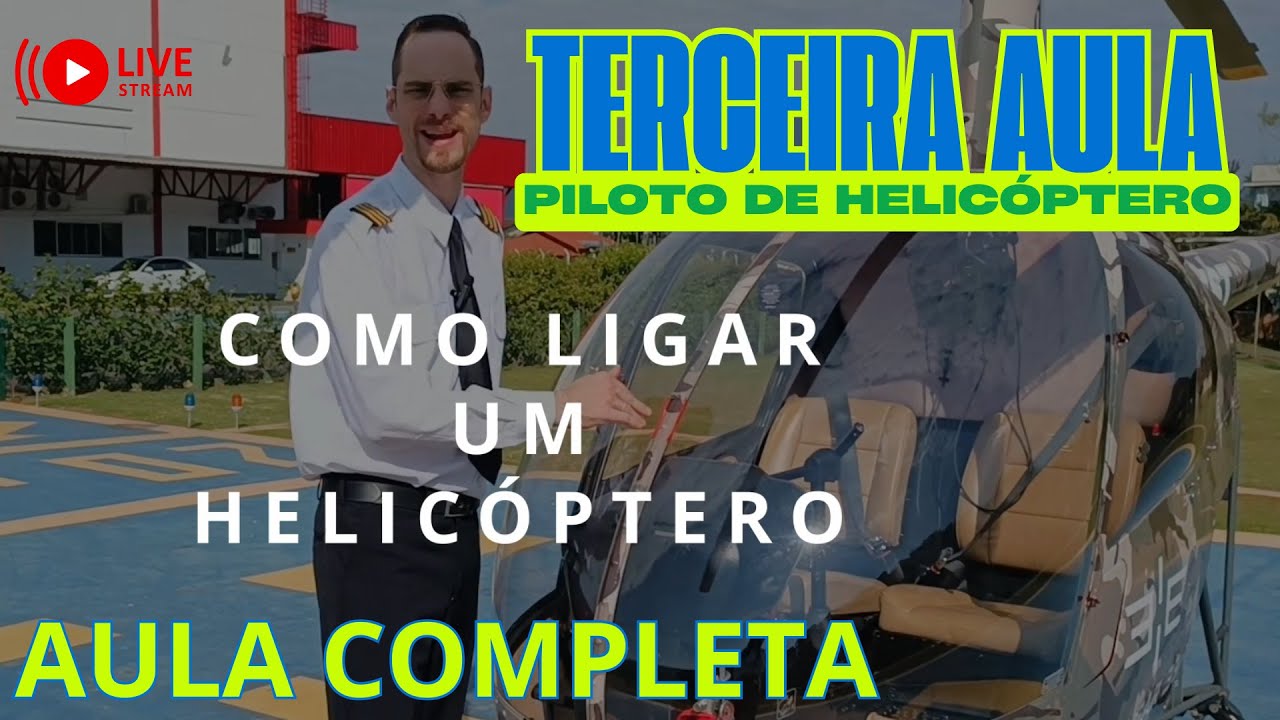 COMO LIGAR UM HELIC&Oacute;PTERO? &ndash; Parte 1: O Checklist de Pr&eacute;-Voo EXPLICADO!