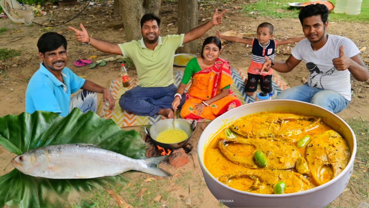 মৌসুমী অনেকদিন পরে সবাইকে সরষে ইলিশ রান্না করে খাওয়ালো || সরষে ইলিশ রেসিপি