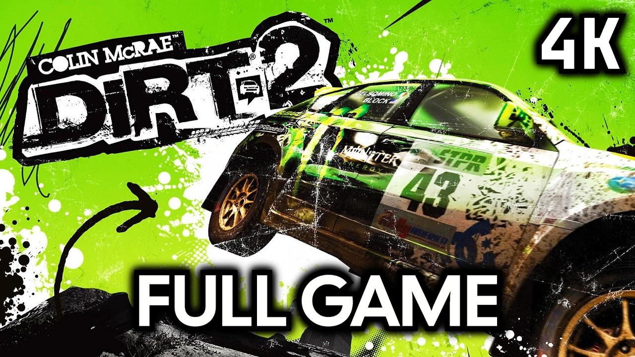 Colin McRae: Dirt 2┆Full Walkthrough┆No Commentary┆4K60FPS
