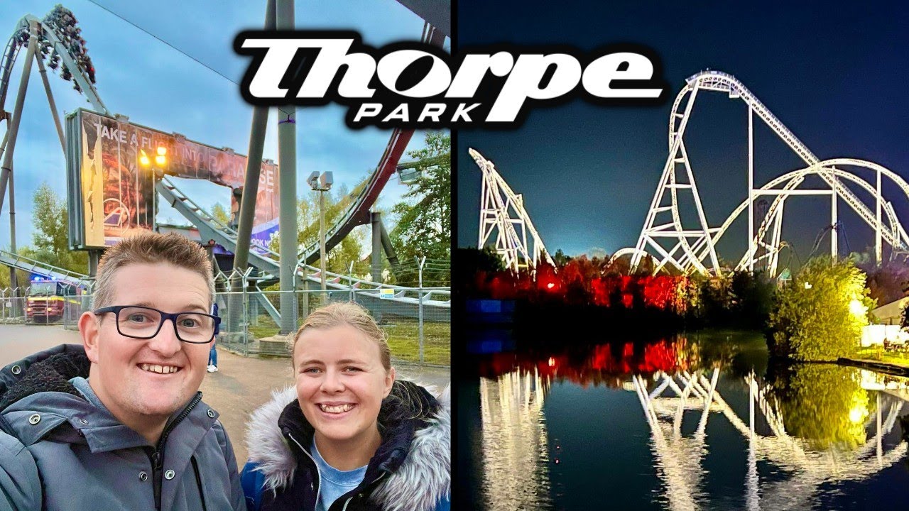 Our Final Thorpe Park Visit Of 2024 - BUSY Queues, Hyperia & Fright Nights!