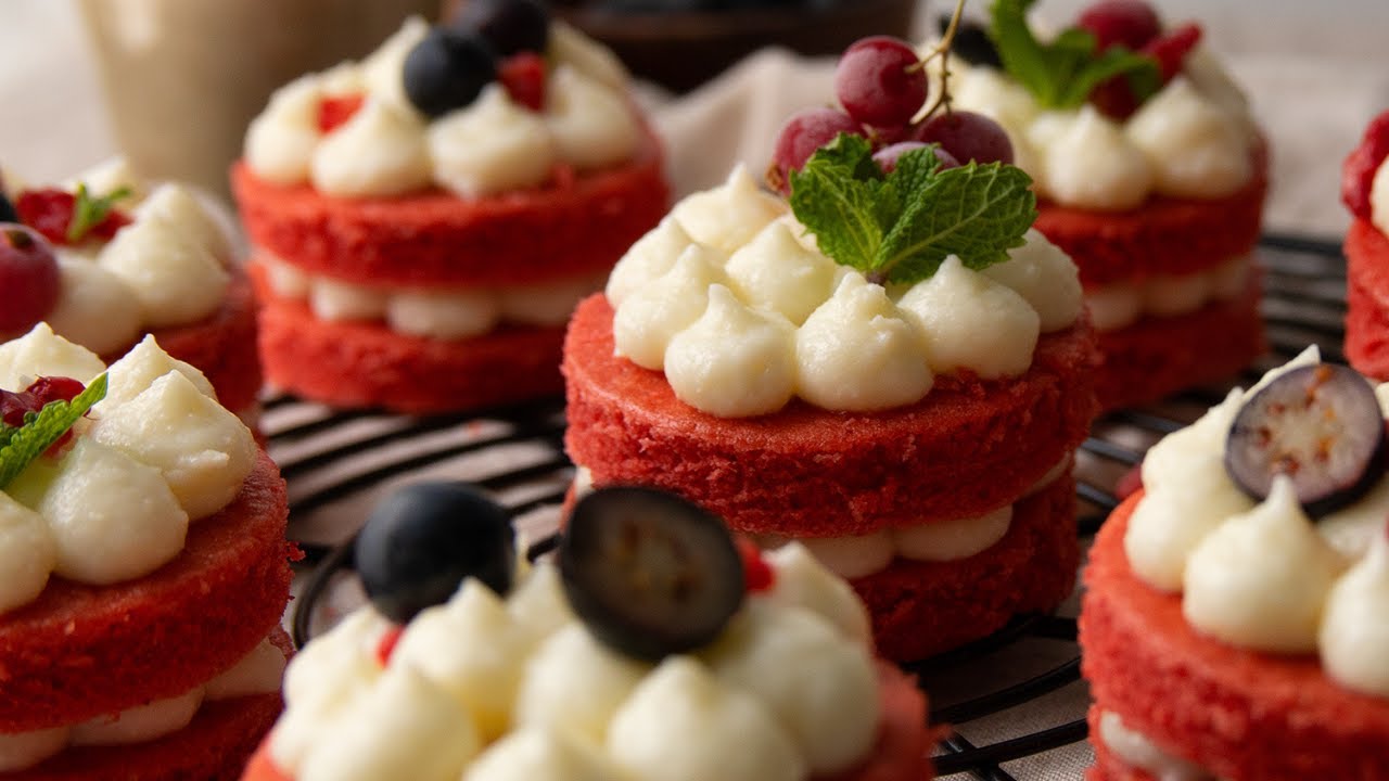Te enseñamos a hacer Mini Red Velvets con tu robot de cocina Mambo