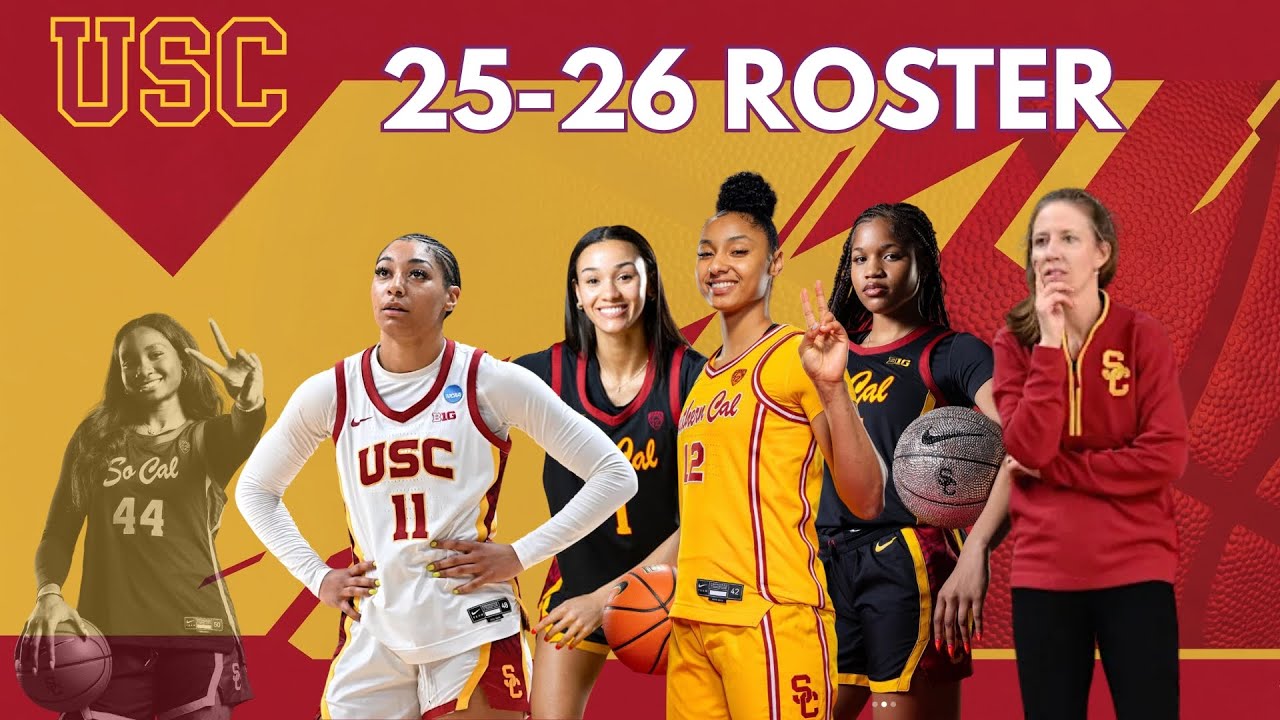 A NEW ERA!! USC WBB 25-26 Roster
