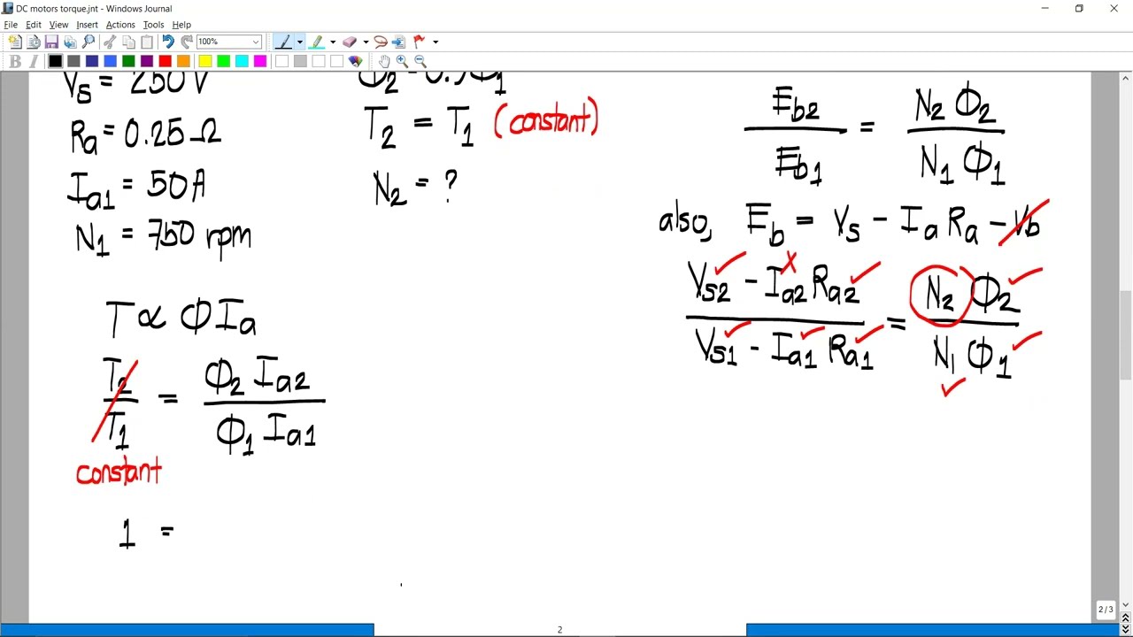 DC Motors (Torque and Speed Relation) (TAGALOG)