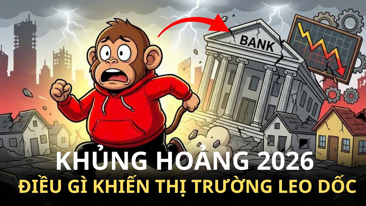 Khủng hoảng 2026 điều gì khiến thị trường có thể lao dốc | #tàichínhcánhân   #đầutư
