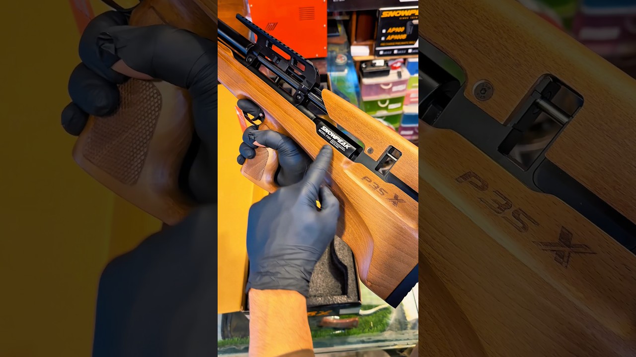 P35x Air Rifle Scope Reveal — First Look + Pump 