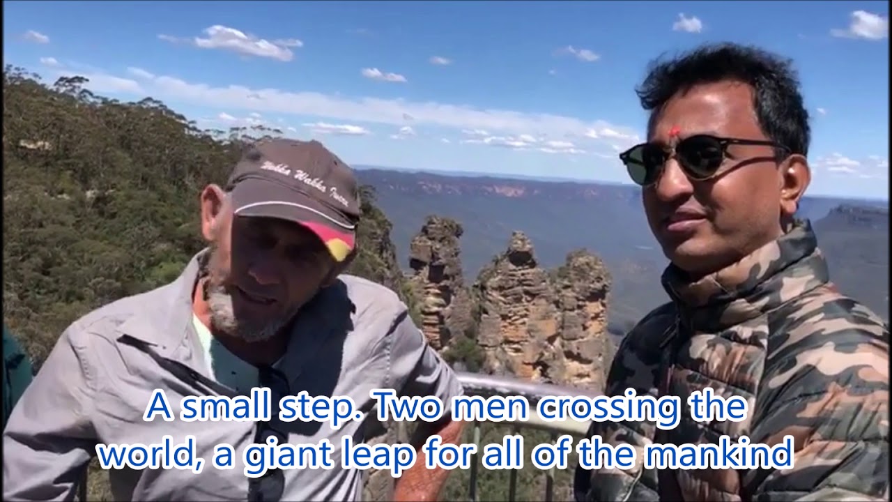 Sri. Rejith Kumar & Colin Message from Blue Mountains, Australia