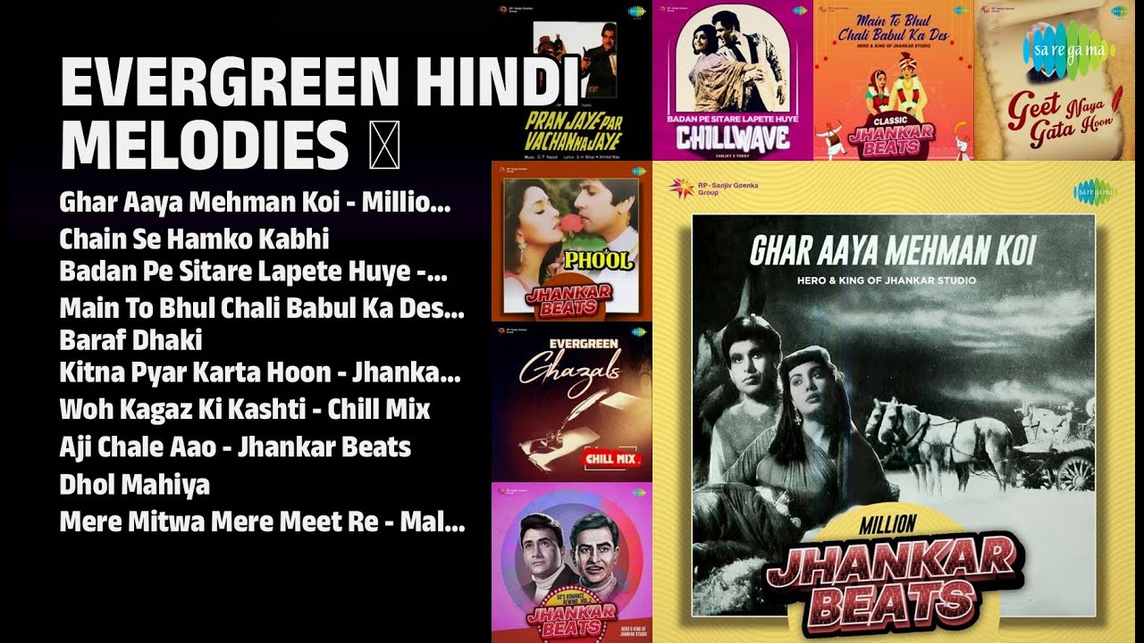 सदाबहार हिंदी गाने 🎶 | Hero & King Of Jhankar Studio Songs