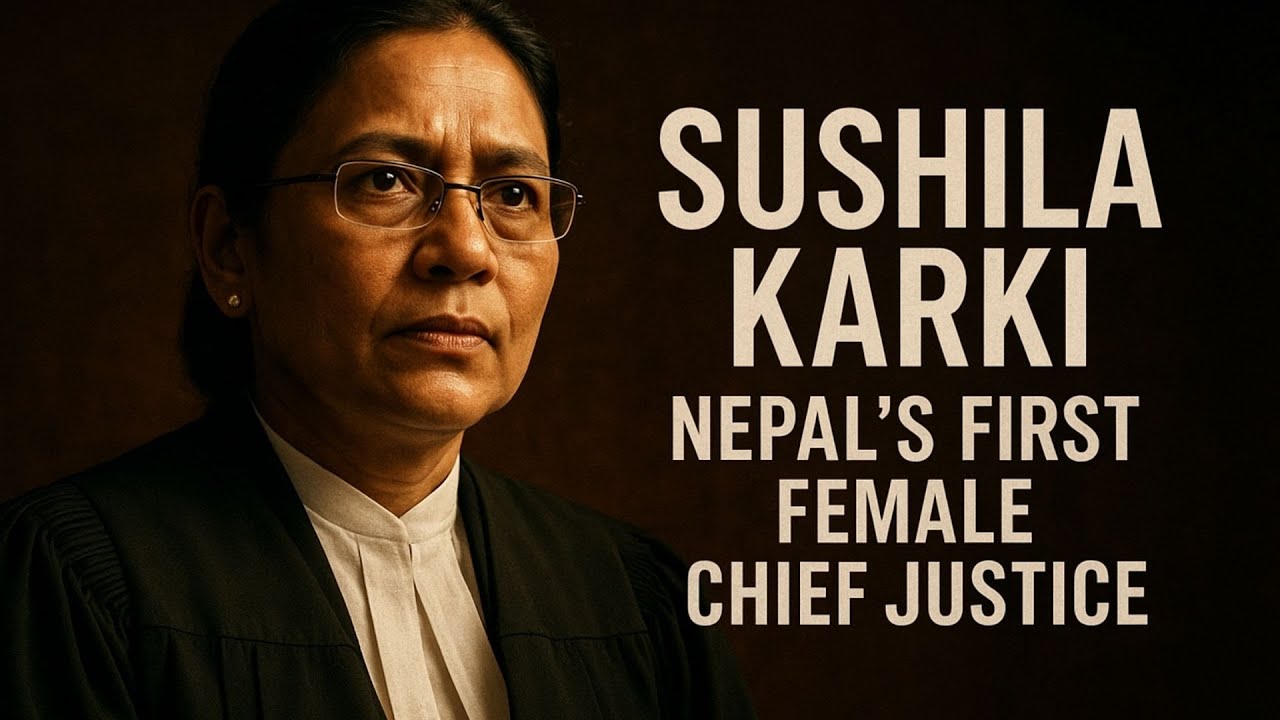Nepal's First Female Chief Justice's Shocking Story -Those Who Killed Her Father Now Target Her Too!