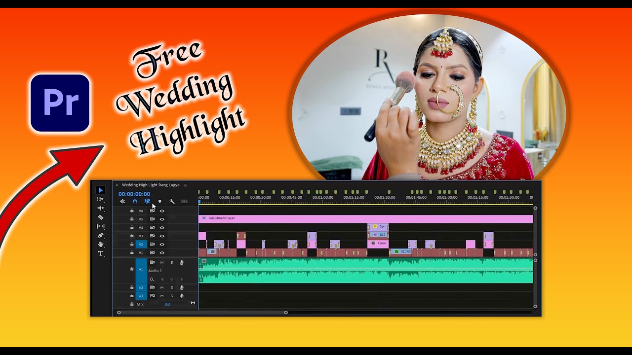 FREE Premiere Pro Wedding Highlight Template Download Now