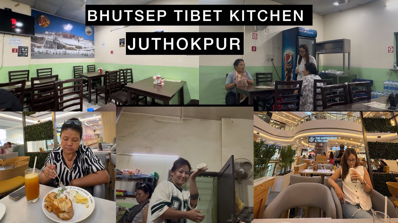 BhuTsep Tibet Kitchen Jhutokpur || New Restaurant Opening || Day out with mom & sis @ Mall || 