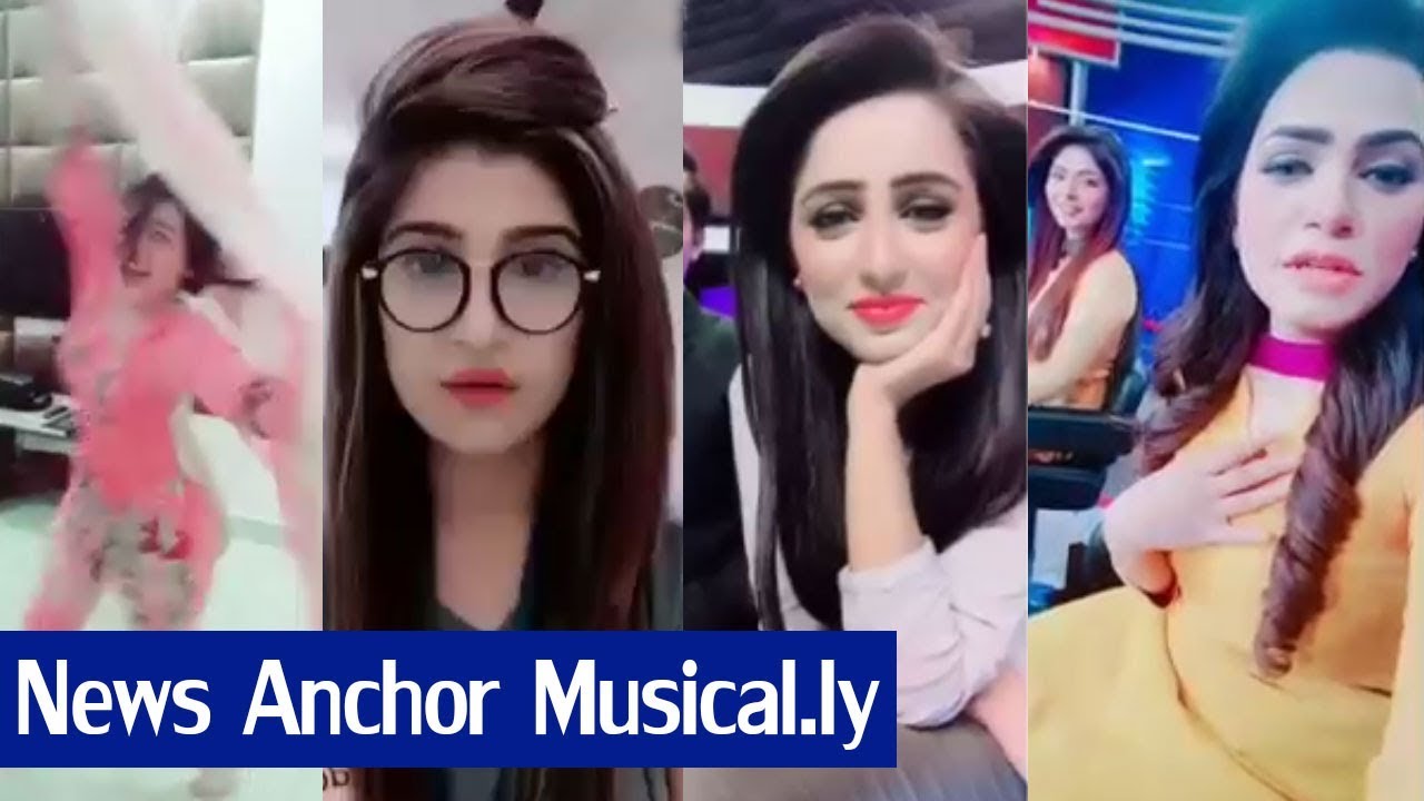 Best Pakistani Female News Anchor Musical.ly Compilation | PK News