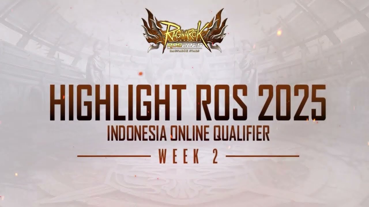 HIGHLIGHT ROS 2025 &ndash; ONLINE QUALIFIERS 20 & 21 SEP 2025