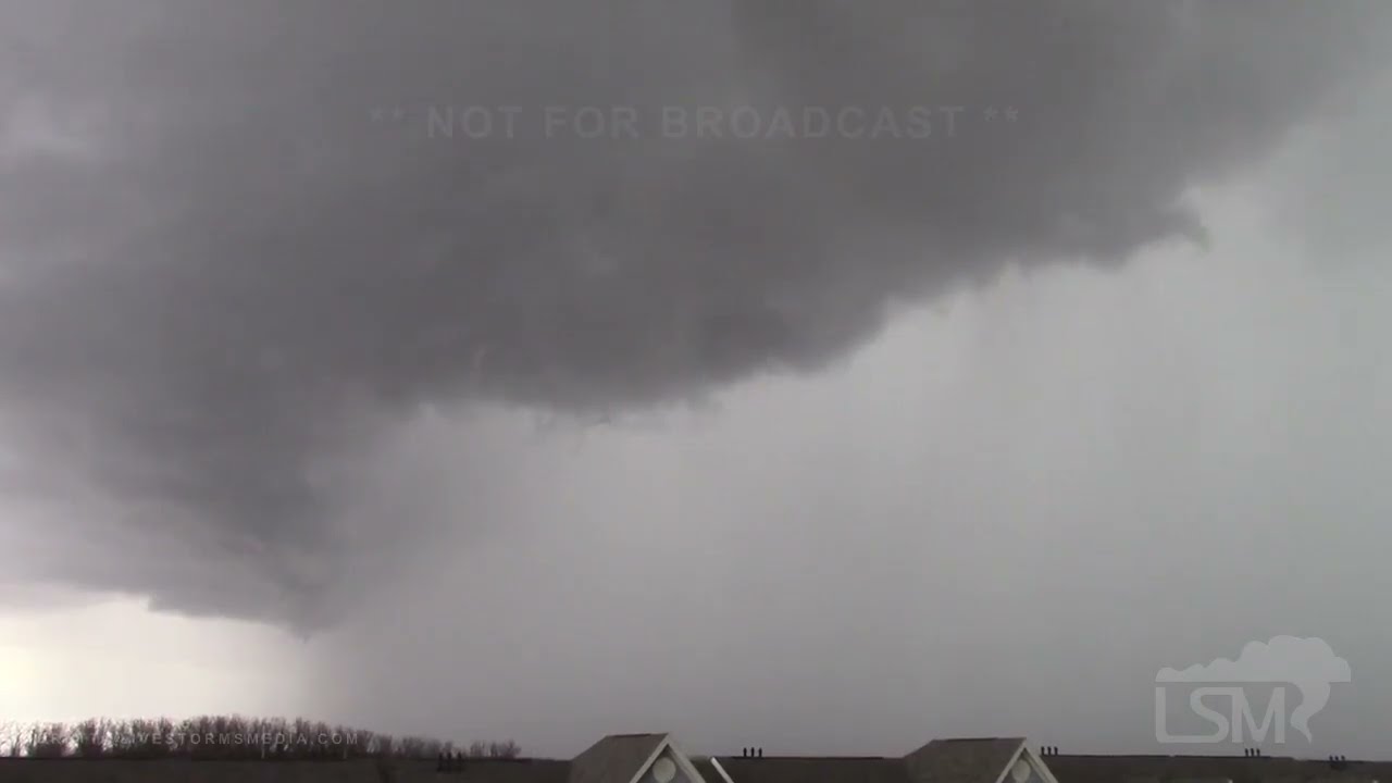 4-8-2021 Fort Wayne, IN -  Thunderstorm Squall Line