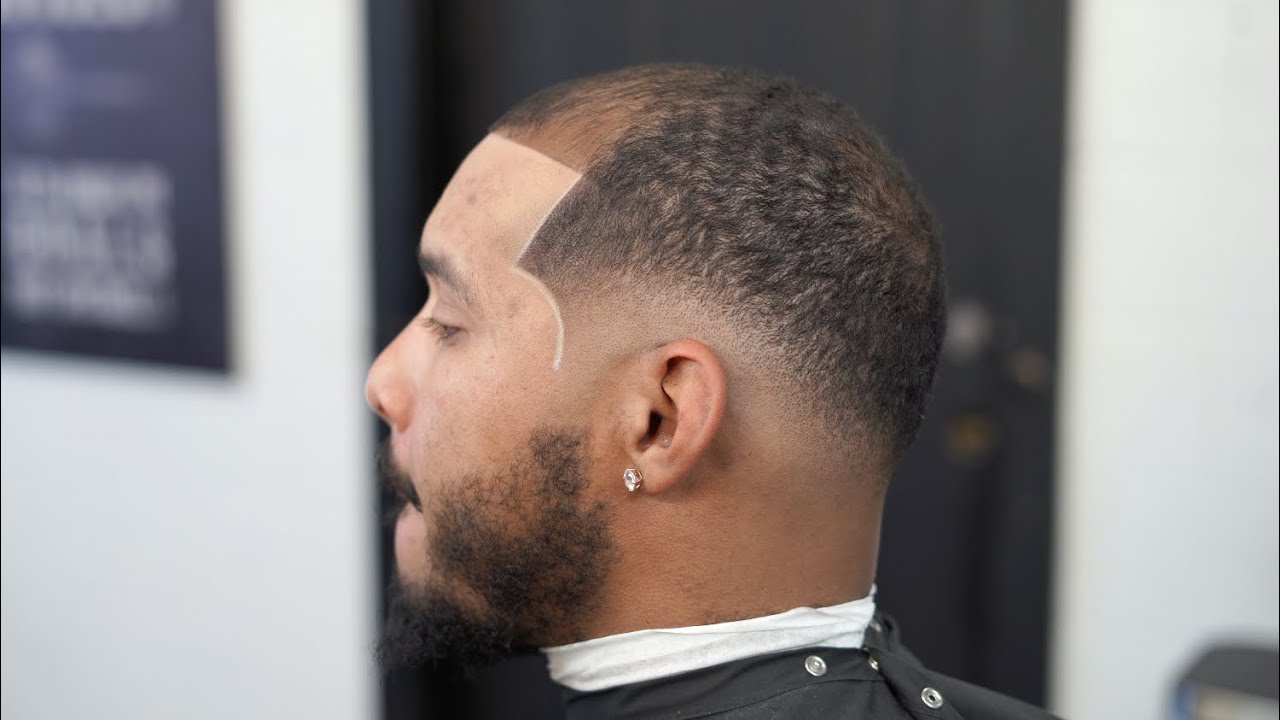 BARBER TUTORIAL: Mid Drop Fade Tutorial!!😳🔥